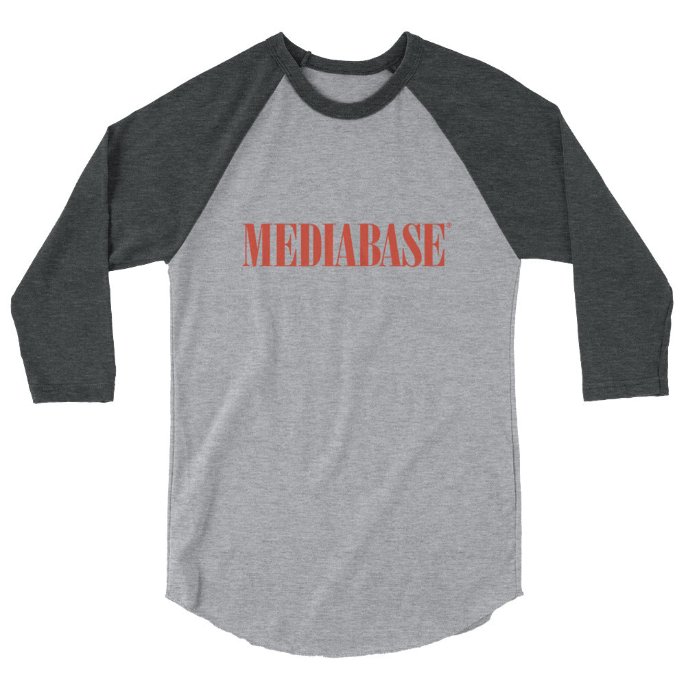 Mediabase-3/4 sleeve raglan shirt