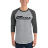 Cornhole Chemistry-3/4 sleeve raglan shirt