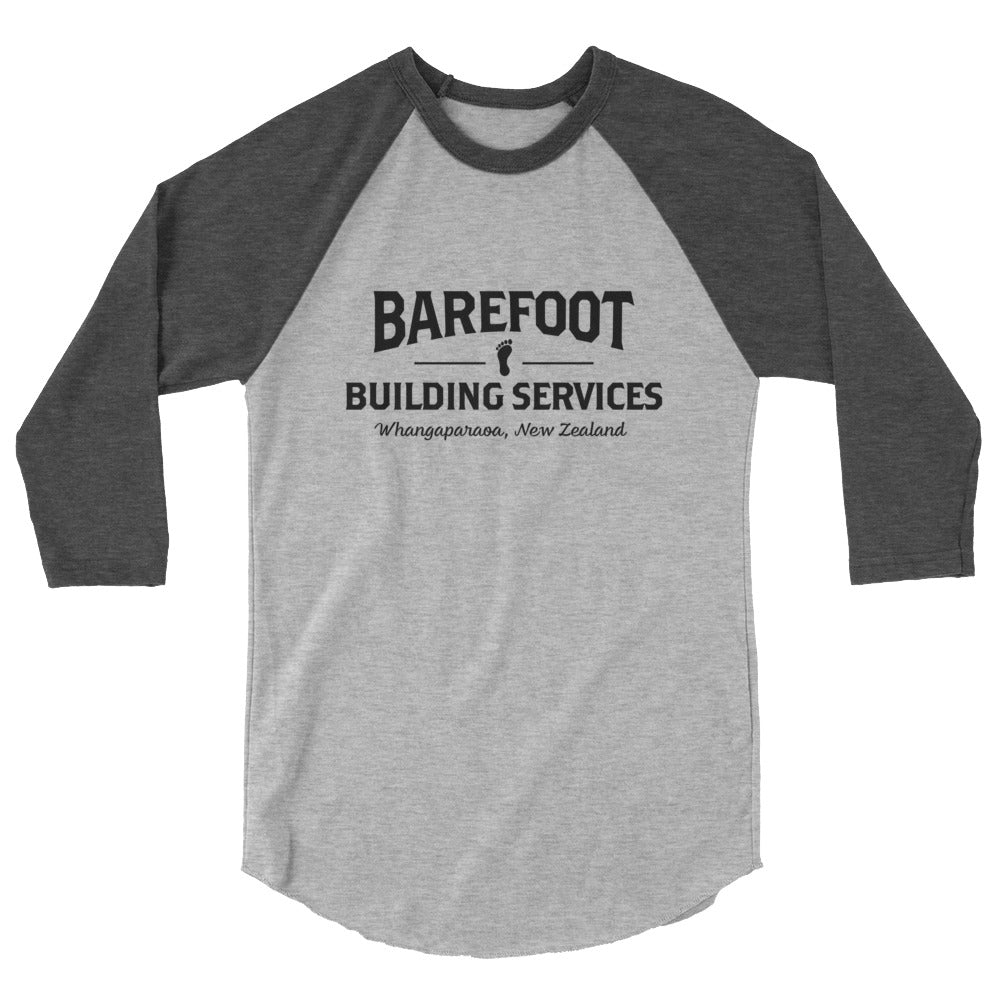 Barefoot Building Services-Raglan Shirt