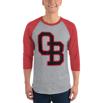 Spikes OB-3/4 sleeve raglan shirt