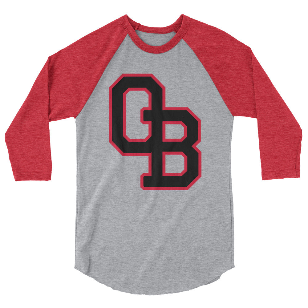 Spikes OB-3/4 sleeve raglan shirt