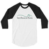 Indy House Of Pilates-3/4 sleeve raglan shirt