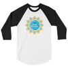 Jamie Rissman Fitness & Wellness-3/4 sleeve raglan shirt