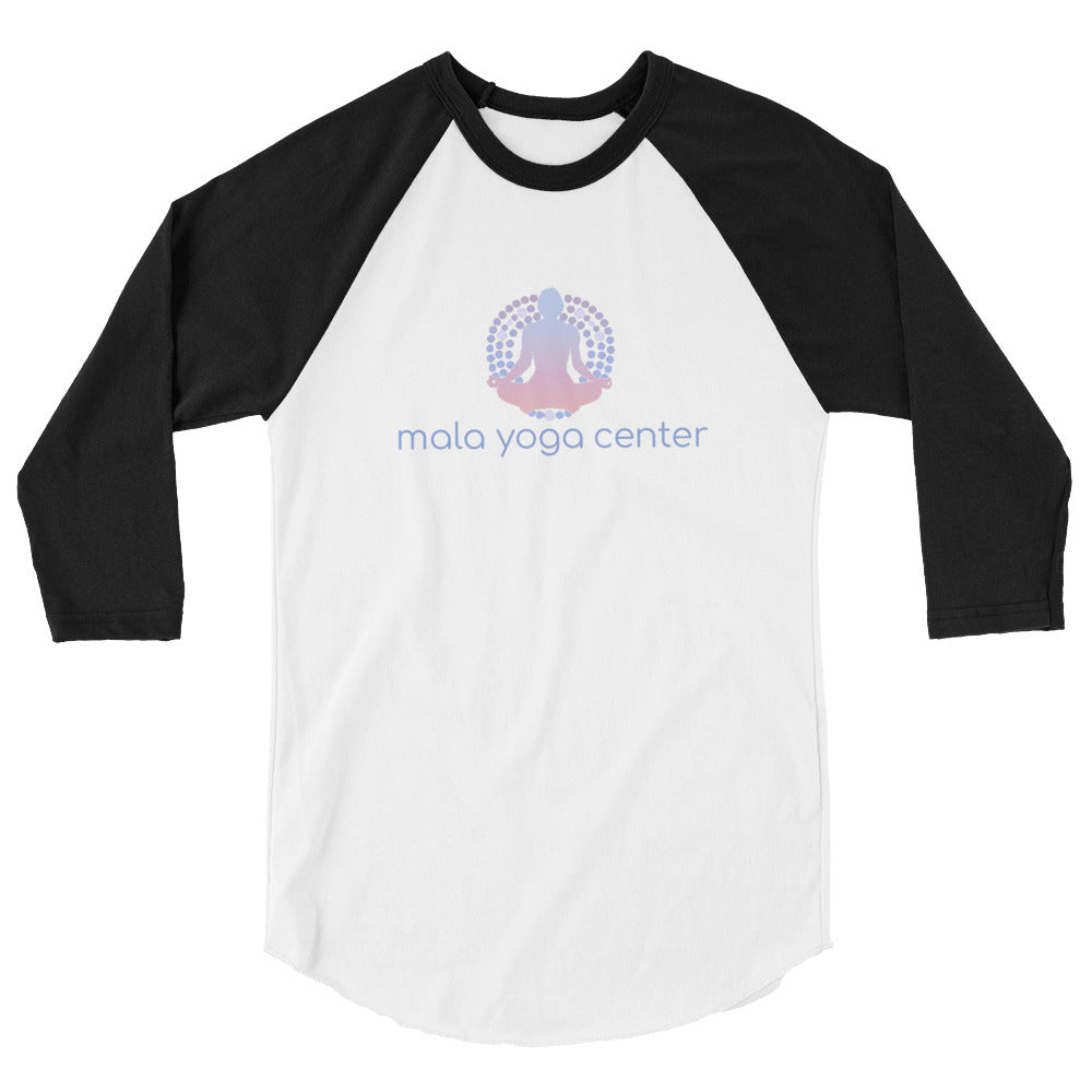 Mala Yoga-3/4 sleeve raglan shirt