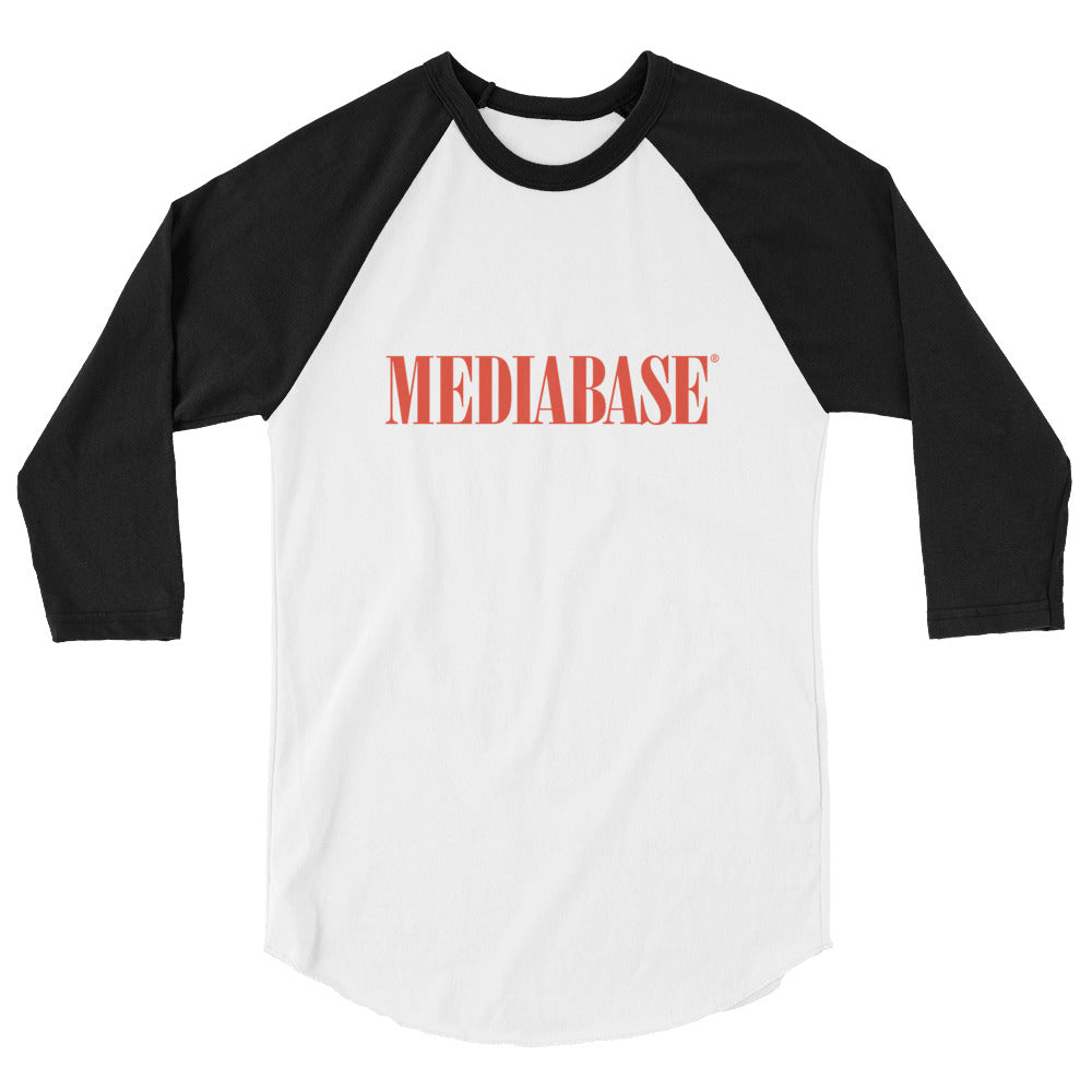 Mediabase-3/4 sleeve raglan shirt