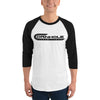 Cornhole Chemistry-3/4 sleeve raglan shirt