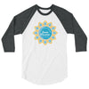 Jamie Rissman Fitness & Wellness-3/4 sleeve raglan shirt