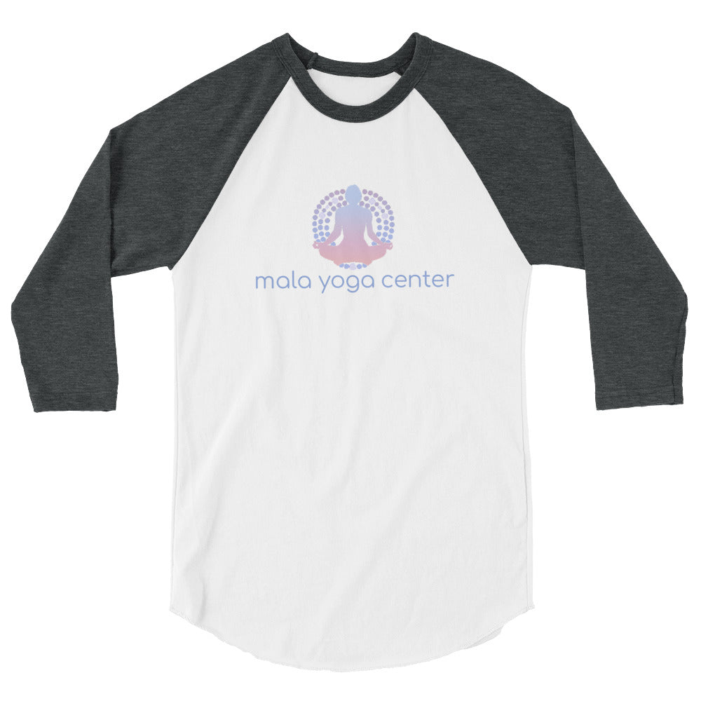 Mala Yoga-3/4 sleeve raglan shirt
