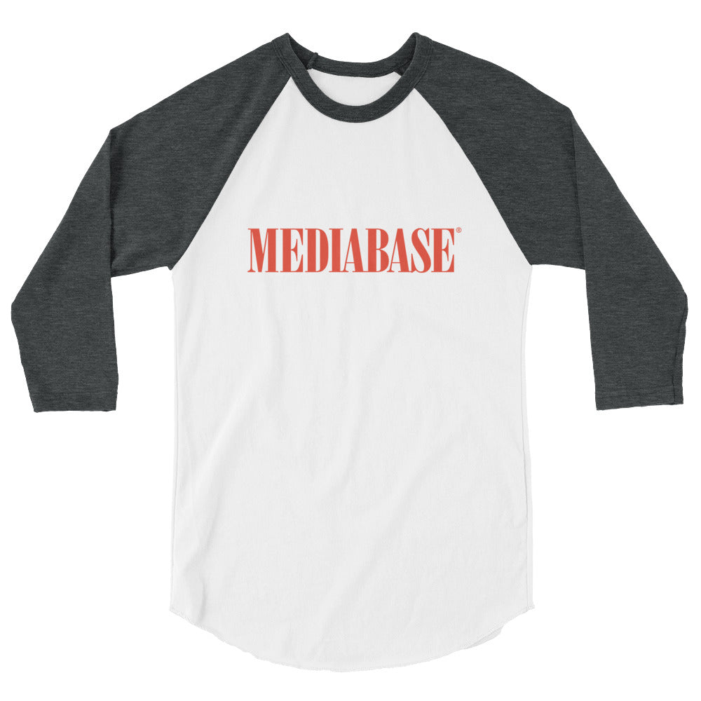 Mediabase-3/4 sleeve raglan shirt