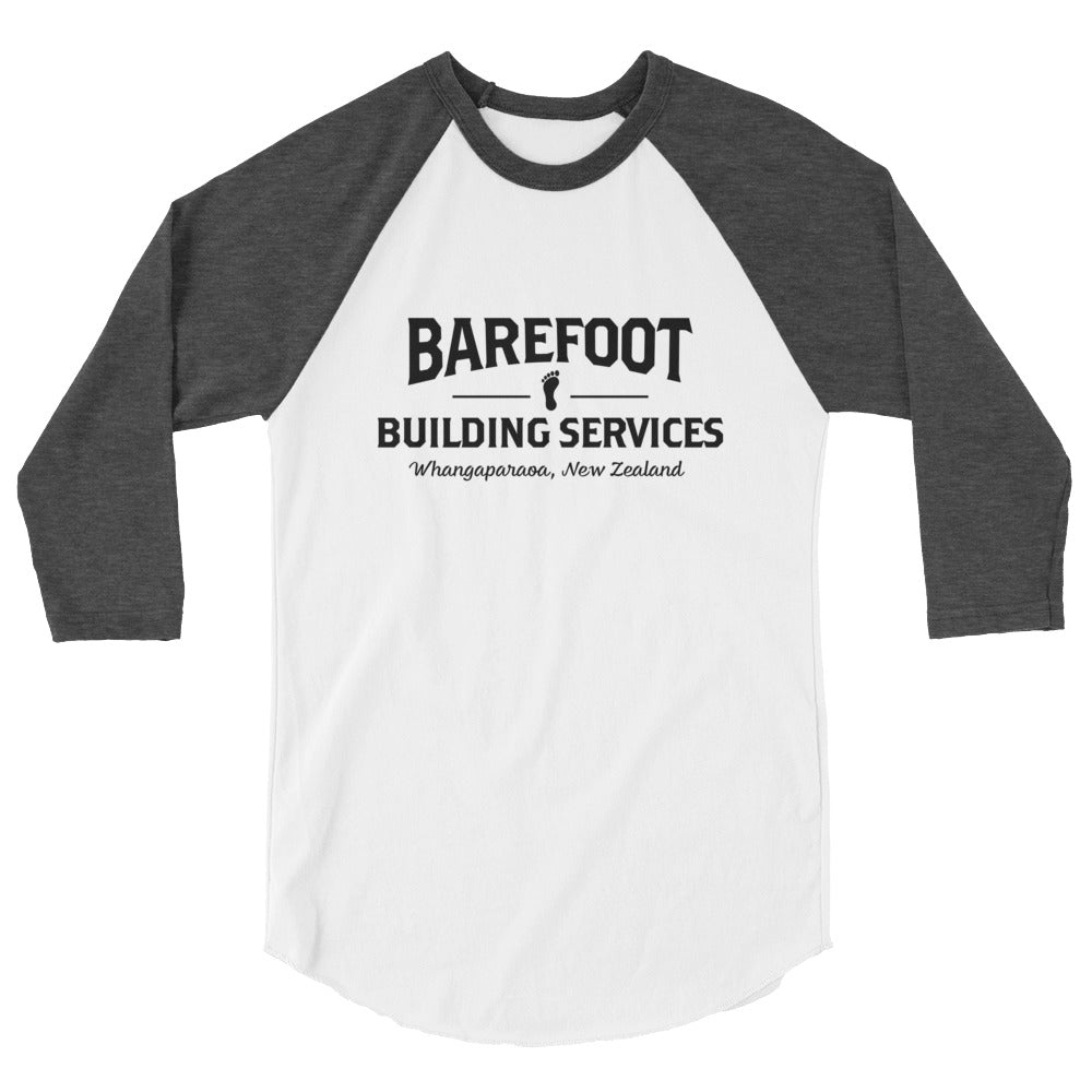 Barefoot Building Services-Raglan Shirt