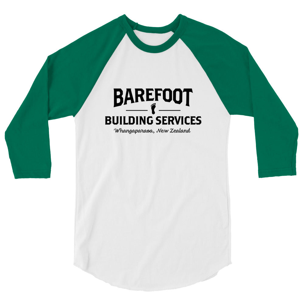 Barefoot Building Services-Raglan Shirt