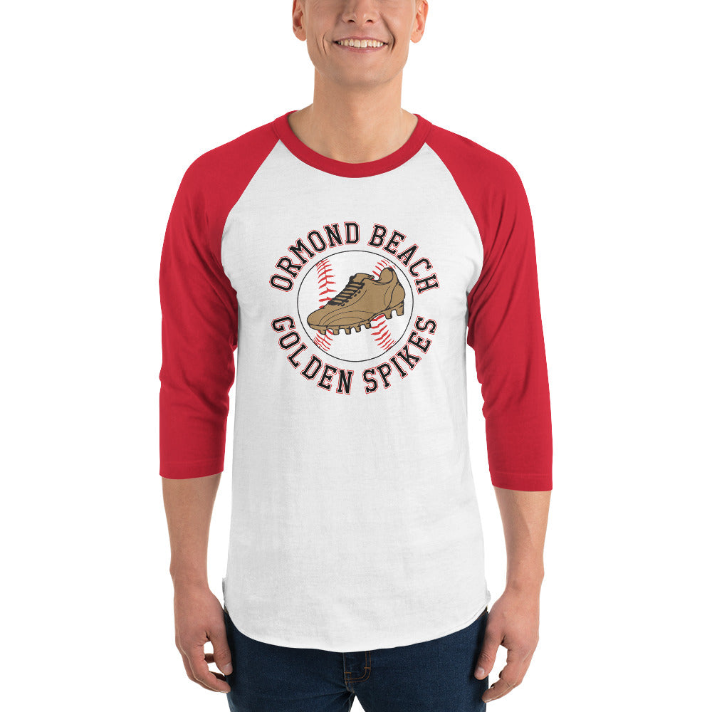 Ormond Beach Golden Spikes-3/4 Raglan