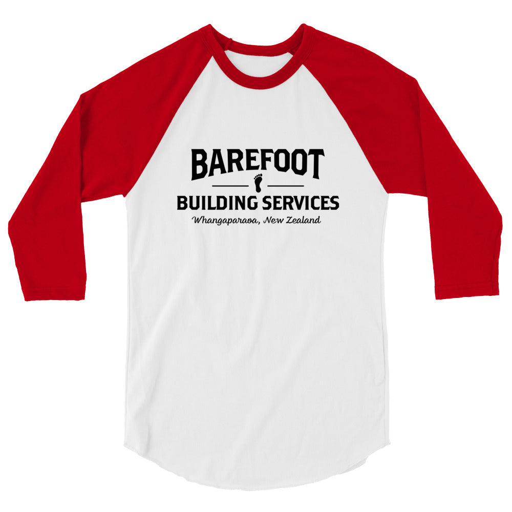 Barefoot Building Services-Raglan Shirt