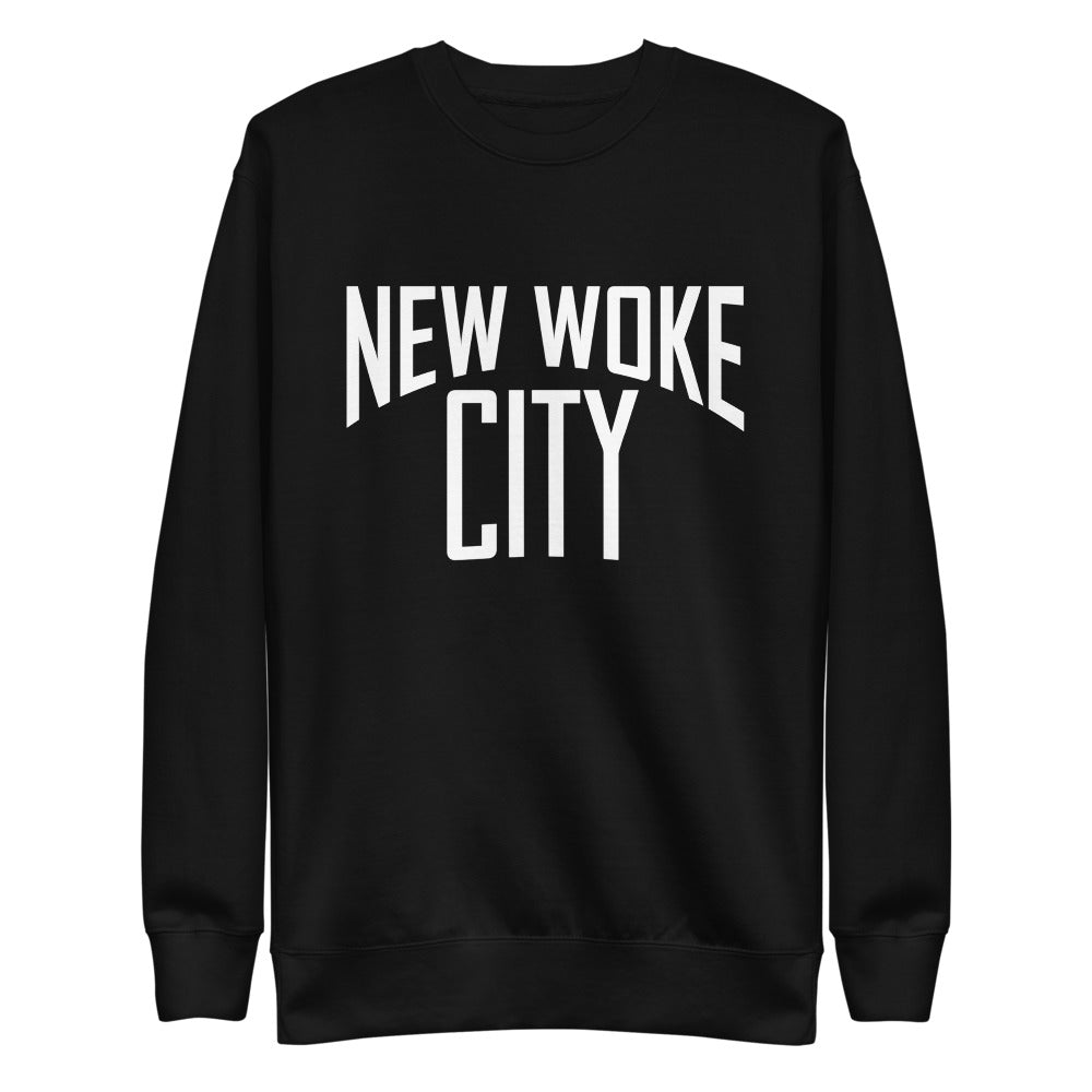 New Woke City-Unisex Fleece Pullover