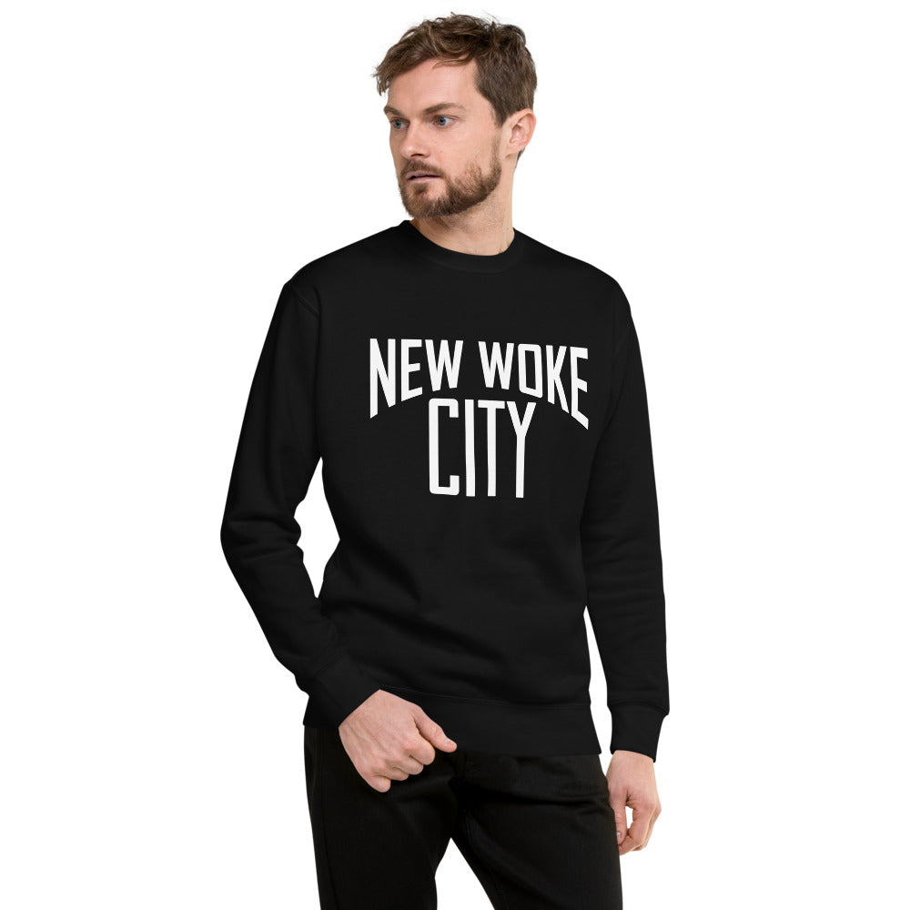 New Woke City-Unisex Fleece Pullover