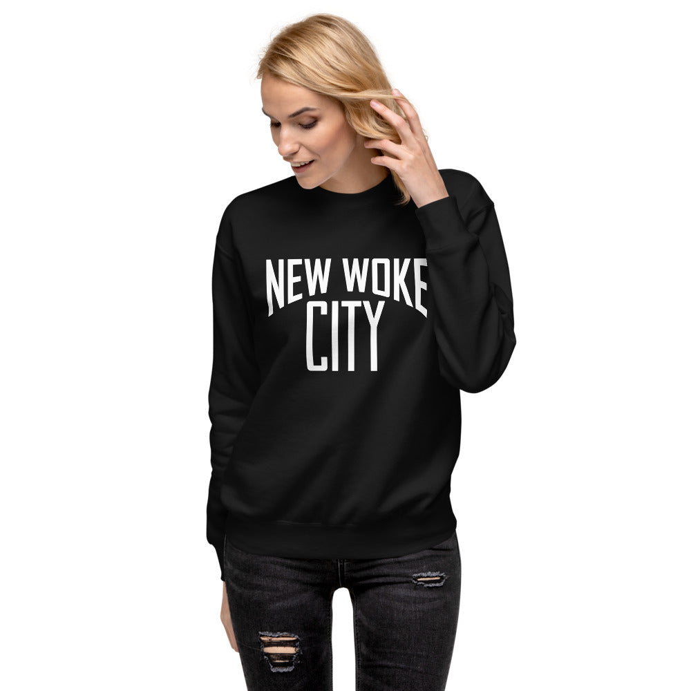 New Woke City-Unisex Fleece Pullover
