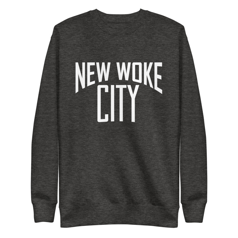 New Woke City-Unisex Fleece Pullover