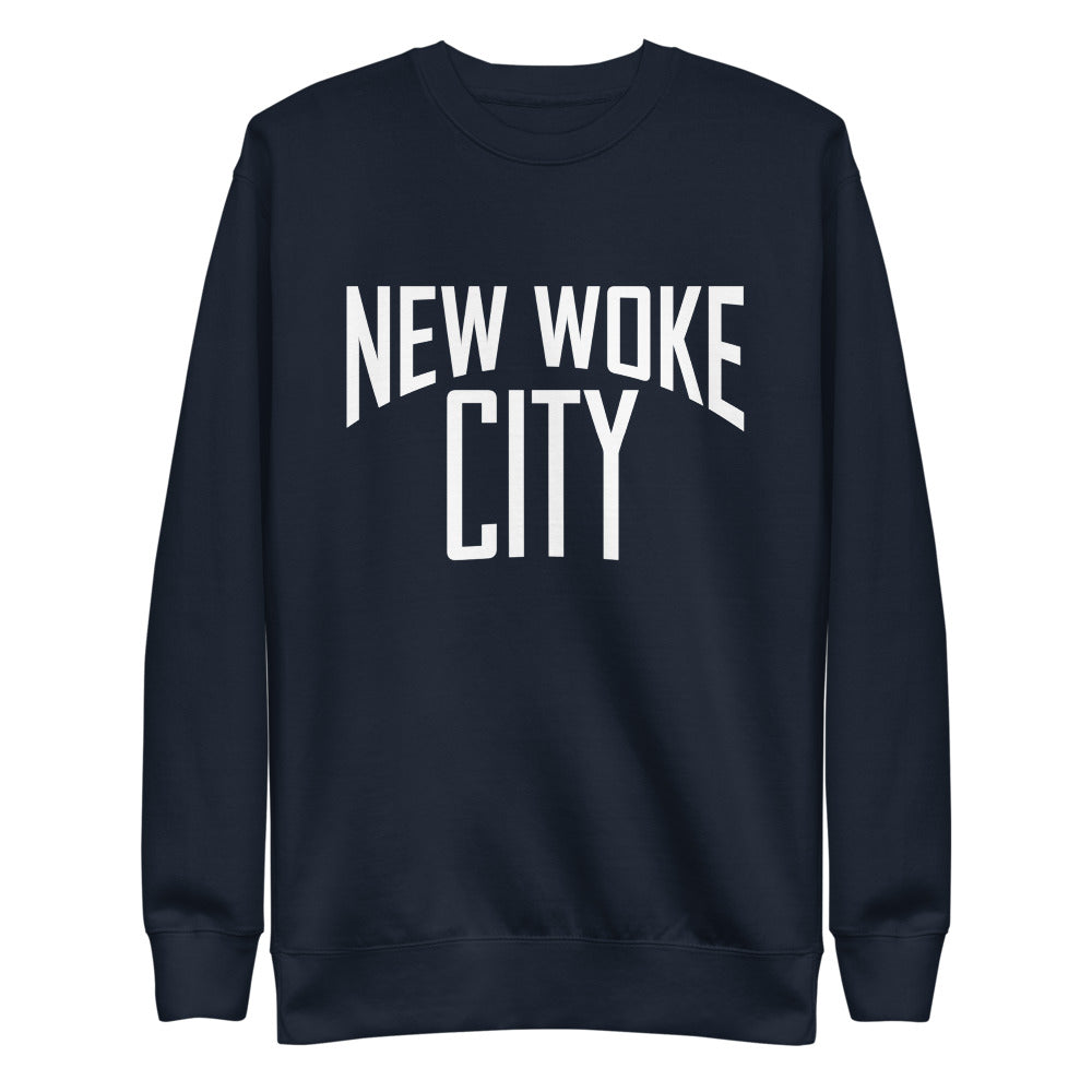 New Woke City-Unisex Fleece Pullover