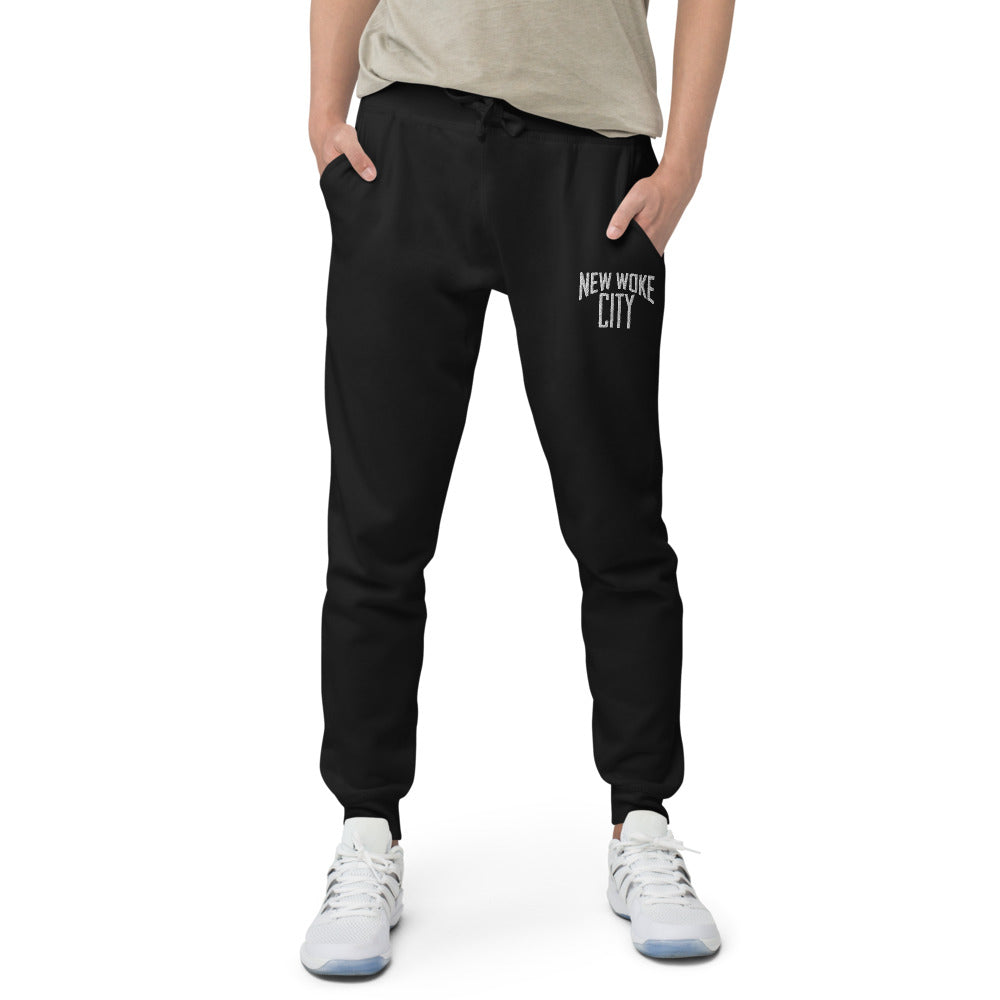 New Woke City-Unisex fleece joggers