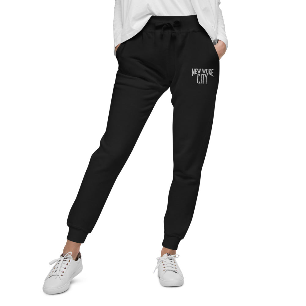 New Woke City-Unisex fleece joggers