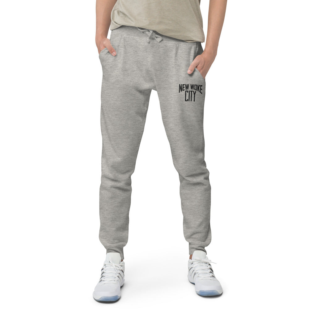 New Woke City-Unisex fleece joggers