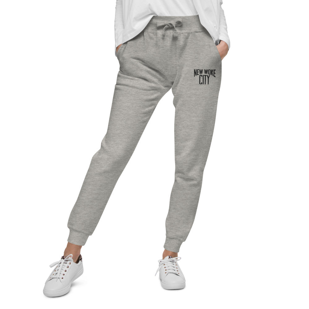New Woke City-Unisex fleece joggers