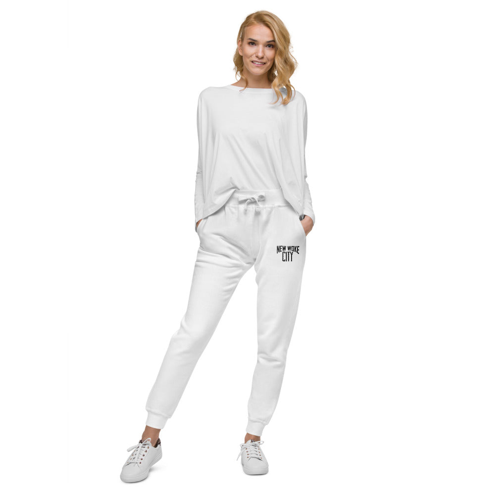 New Woke City-Unisex fleece joggers