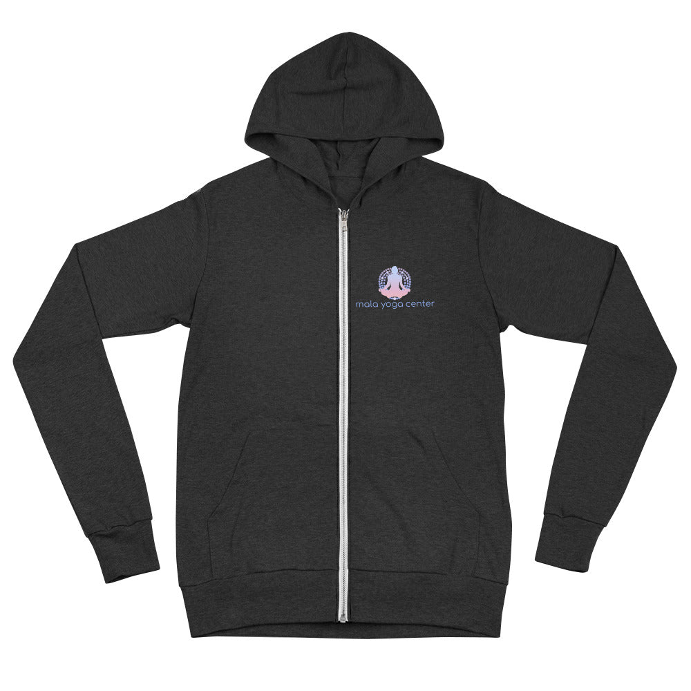 Mala Yoga-Unisex zip hoodie