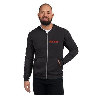 Mediabase-Unisex zip hoodie