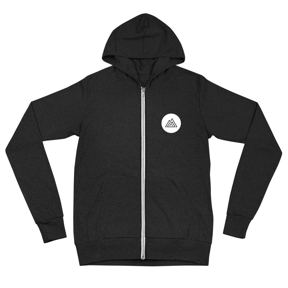 Simply Hot Yoga Unisex zip hoodie