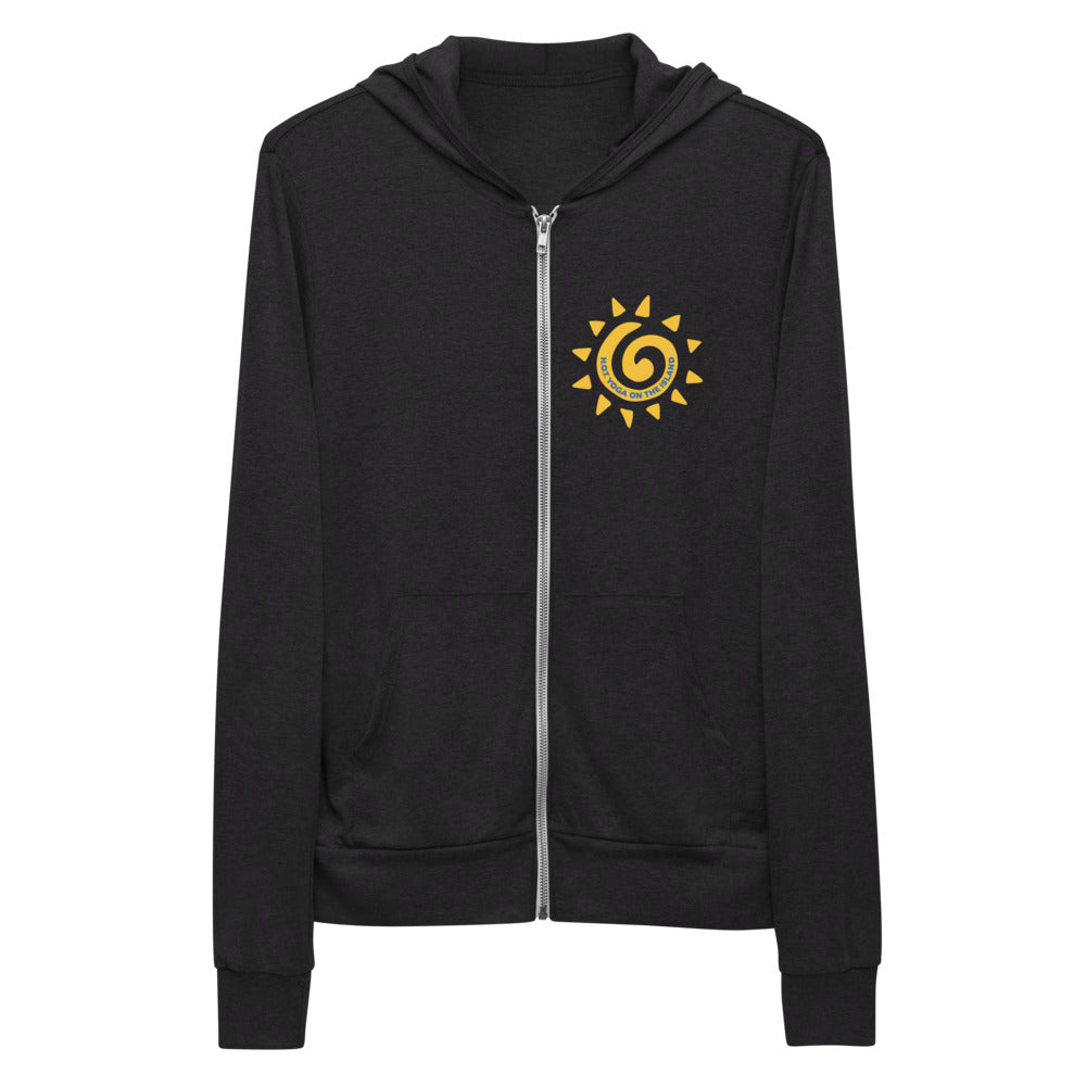 Hot Yoga On The Island-Unisex zip hoodie