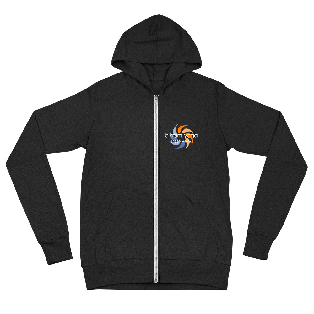Bikram Yoga Danvers-Unisex zip hoodie