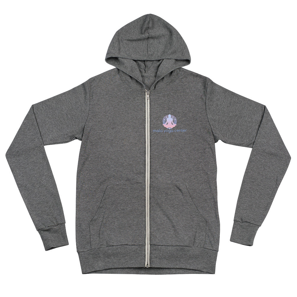 Mala Yoga-Unisex zip hoodie