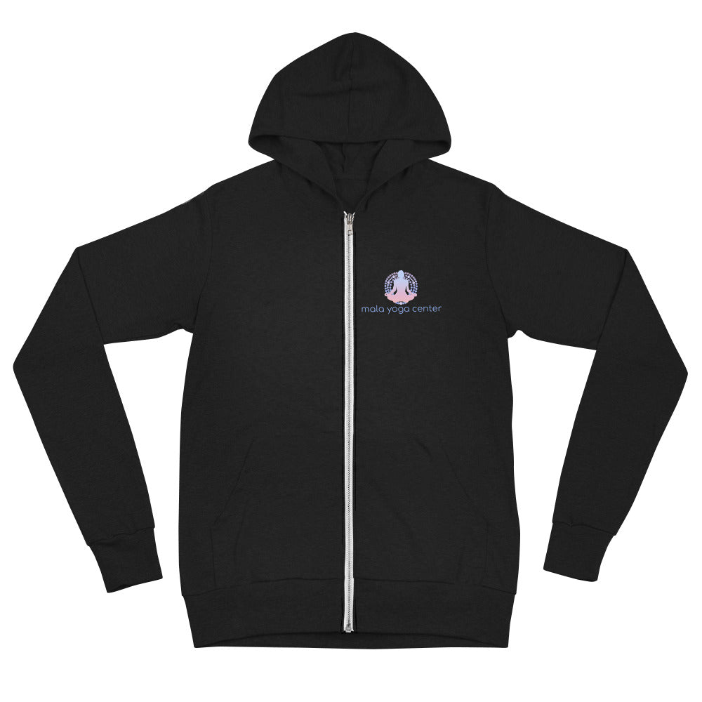 Mala Yoga-Unisex zip hoodie