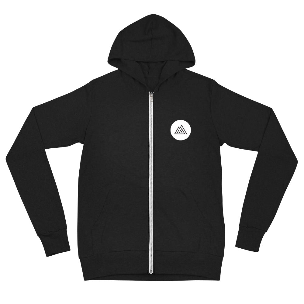 Simply Hot Yoga Unisex zip hoodie