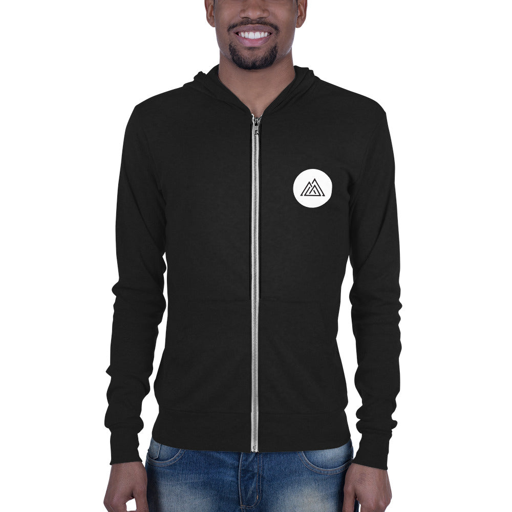 Simply Hot Yoga Unisex zip hoodie