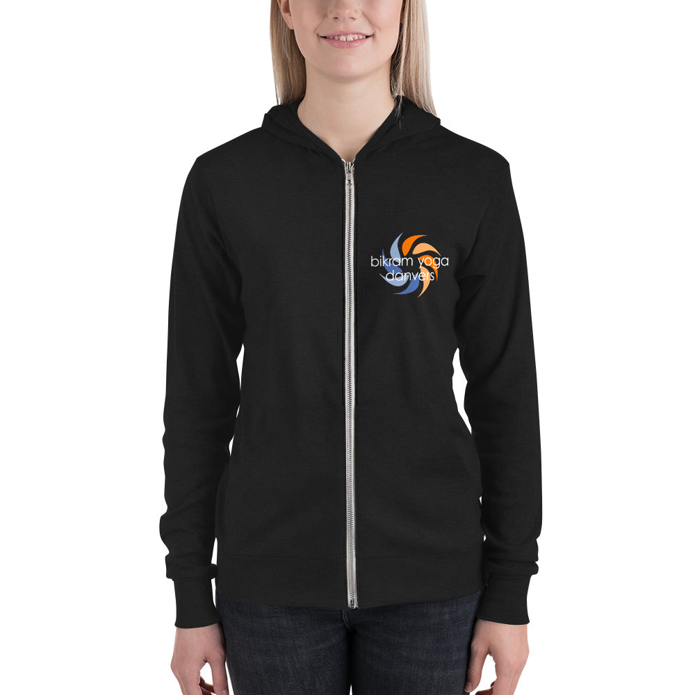 Bikram Yoga Danvers-Unisex zip hoodie