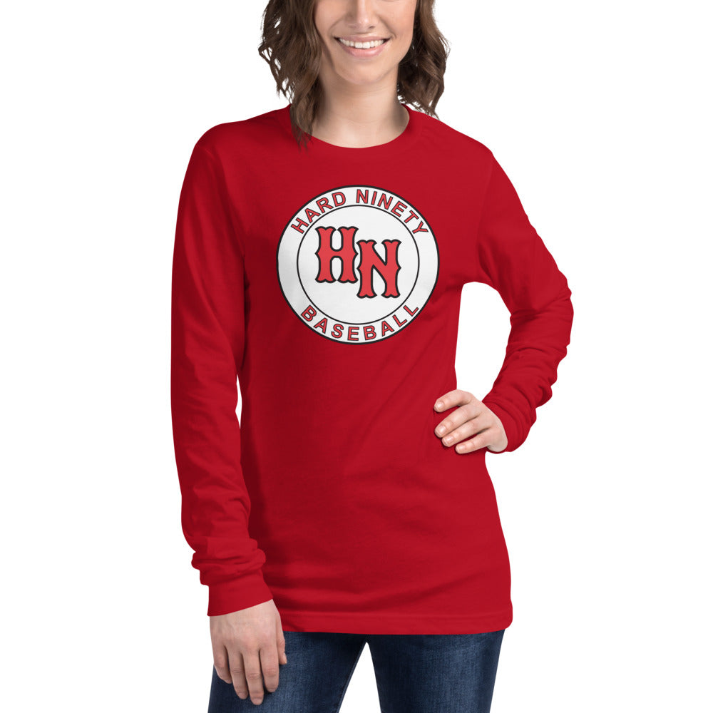Hard Ninety Baseball-Unisex Long Sleeve
