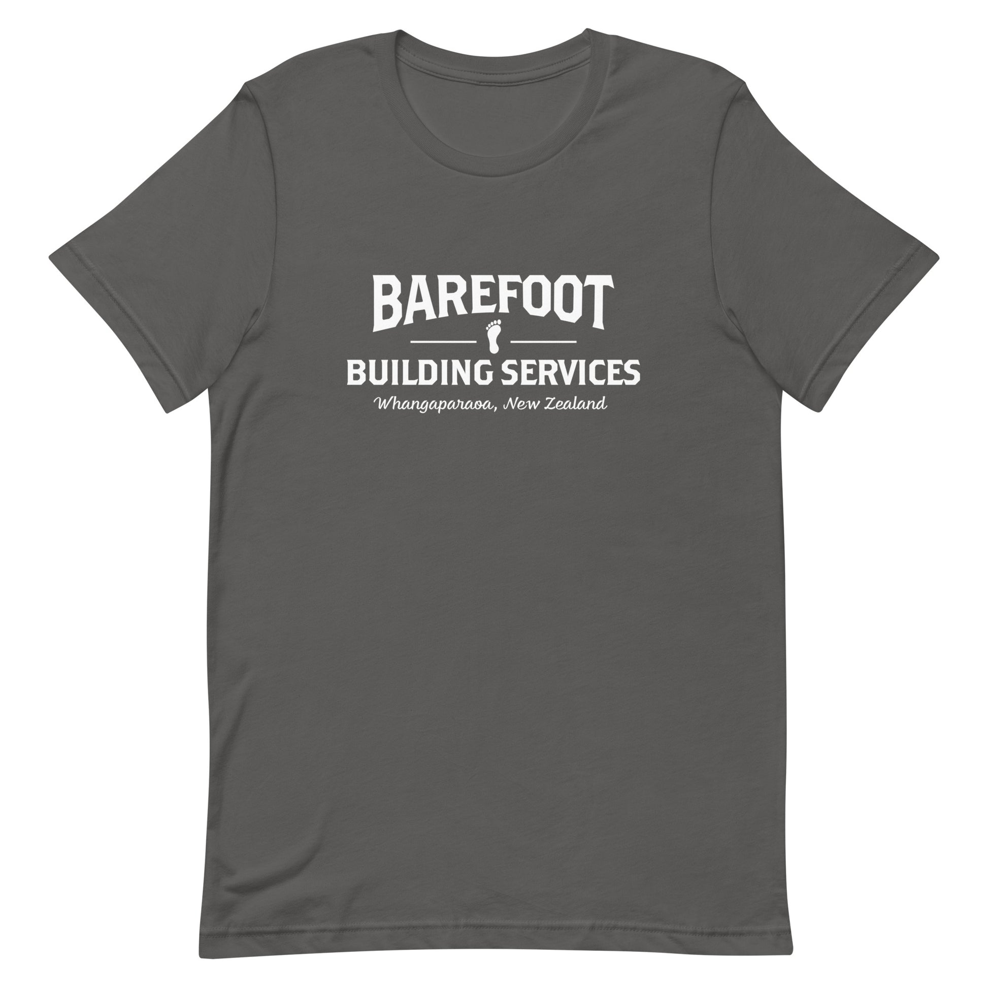 Barefoot Building Services-Unisex t-shirt