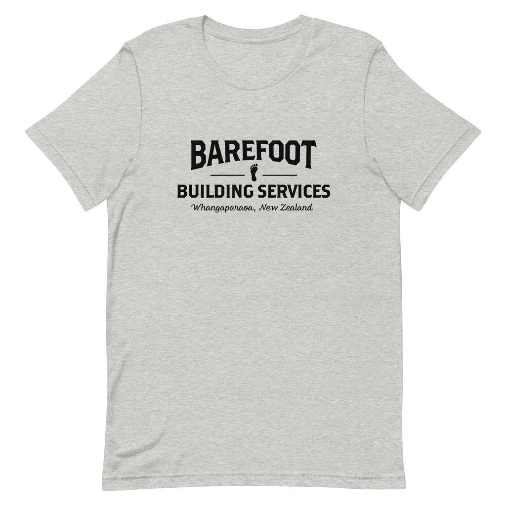 Barefoot Building Services-Unisex t-shirt