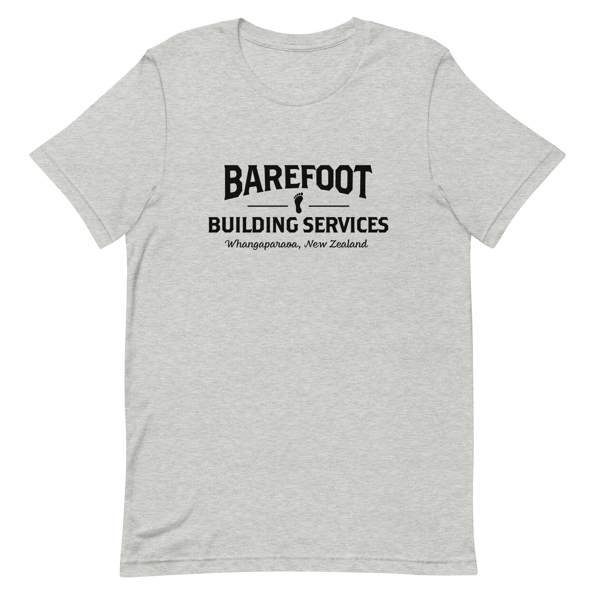 Barefoot Building Services-Unisex t-shirt