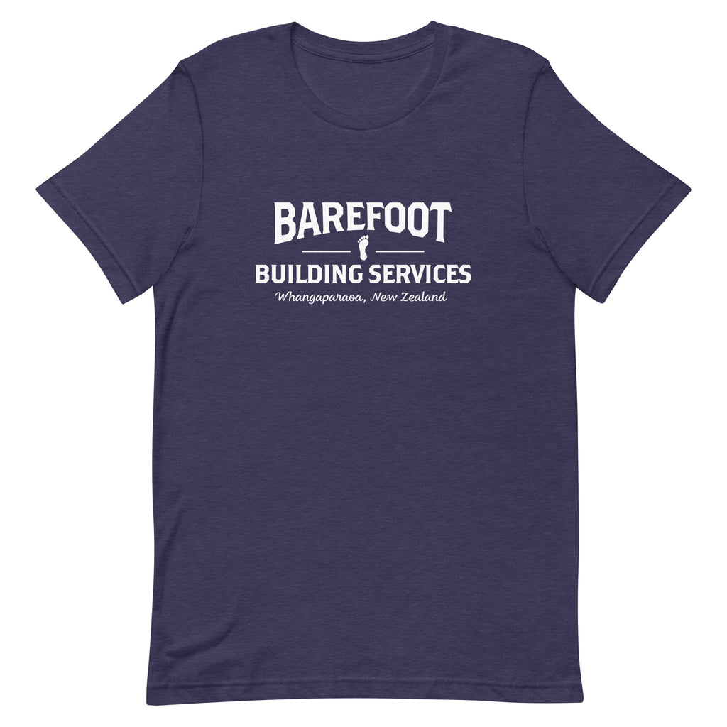 Barefoot Building Services-Unisex t-shirt