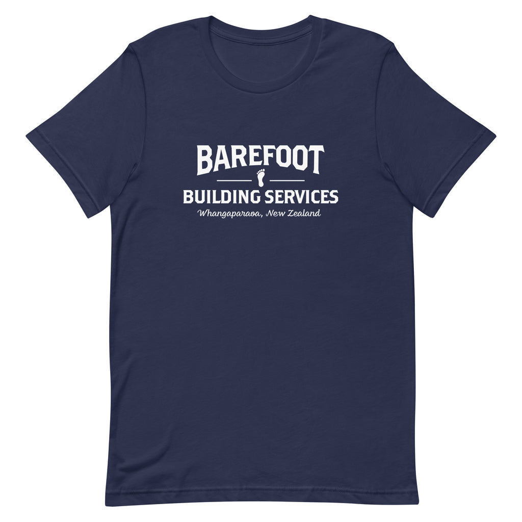 Barefoot Building Services-Unisex t-shirt