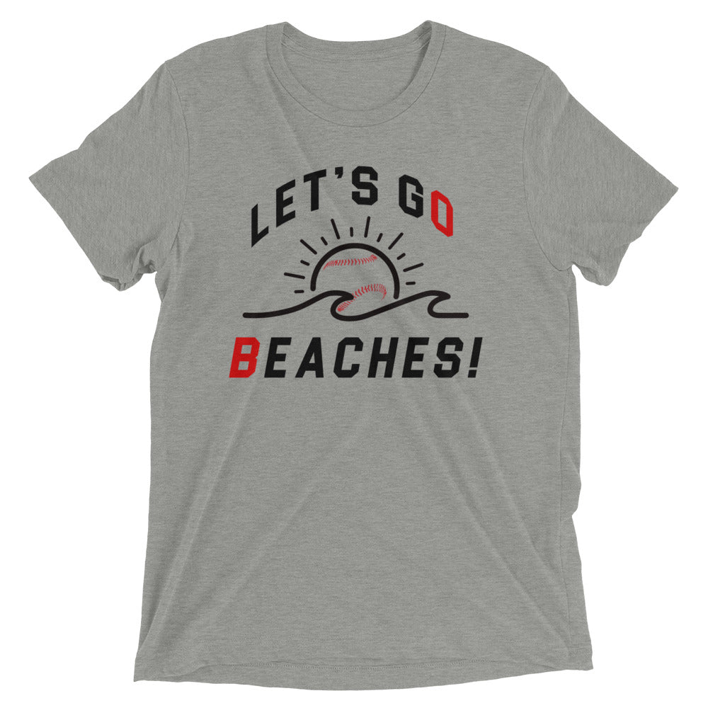 Let's Go Beaches-Short sleeve t-shirt