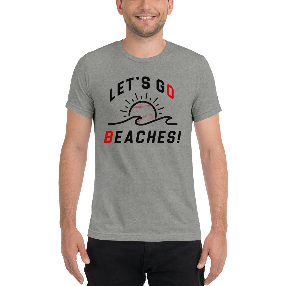 Let's Go Beaches-Short sleeve t-shirt
