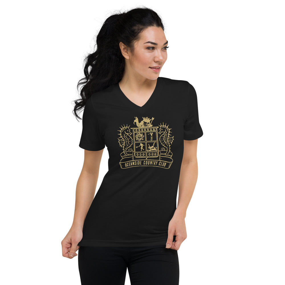 OCC Vintage-Unisex Short Sleeve V-Neck T-Shirt