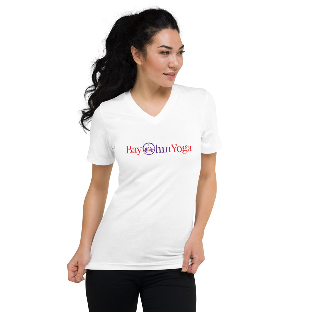 Bay Ohm Yoga-Unisex V-Neck
