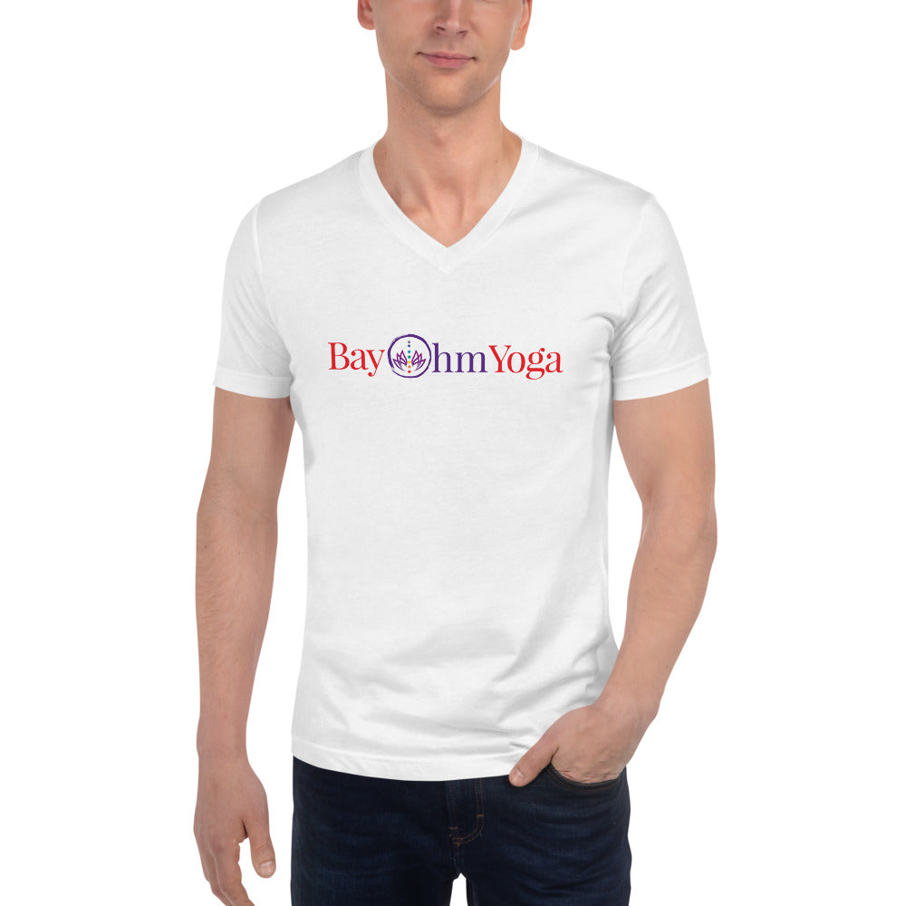 Bay Ohm Yoga-Unisex V-Neck
