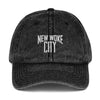 New Woke City-Vintage Cotton Twill Cap