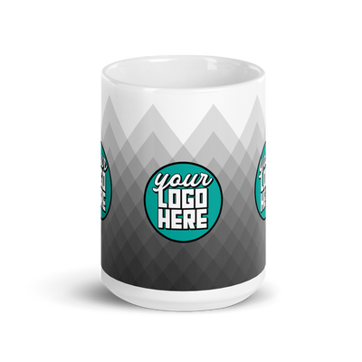YLH White glossy mug